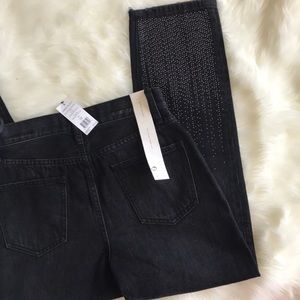 CURRENT/ELLIOT Vintage cropped Belmont w/ Stud